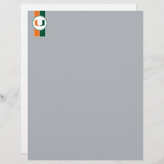 University of Miami U (Front/Back)