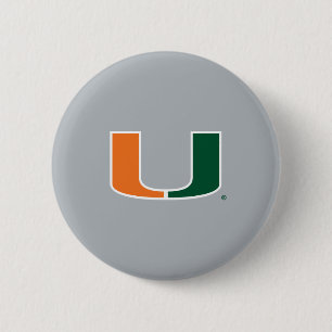 University of Miami U Button