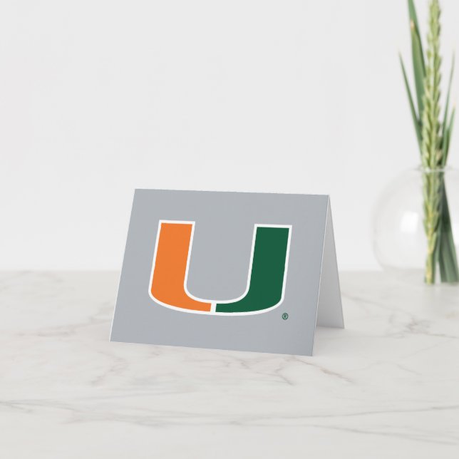 University of Miami U Card (Front)