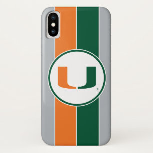 University of Miami U iPhone X Case