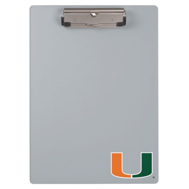 University of Miami U Clipboard (Front)