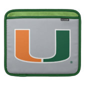 University of Miami U iPad Sleeve (Front)