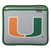University of Miami U iPad Sleeve (Front Device)