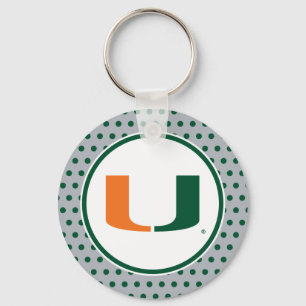 University of Miami U Keychain