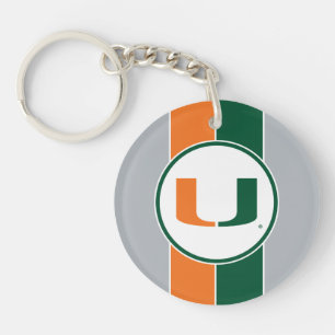 University of Miami U Keychain