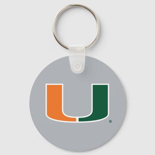 University of Miami U Keychain