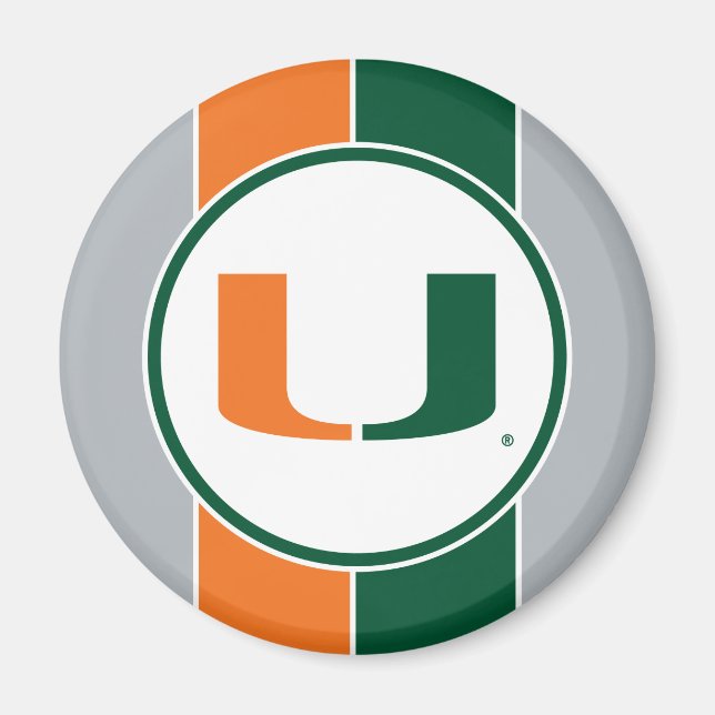 University of Miami U Magnet (Front)