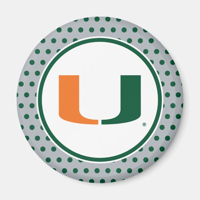 University of Miami U Magnet (Front)