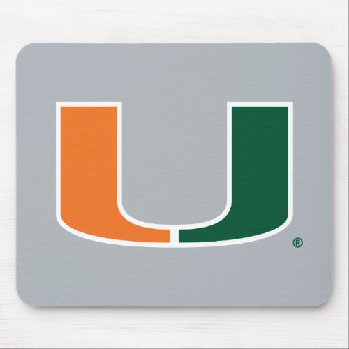 University of Miami U Mouse Pad