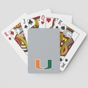 University of Miami U Poker Cards