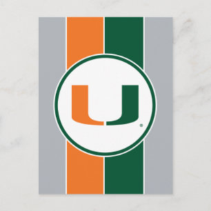 University of Miami U Postcard
