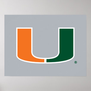 University of Miami U Poster