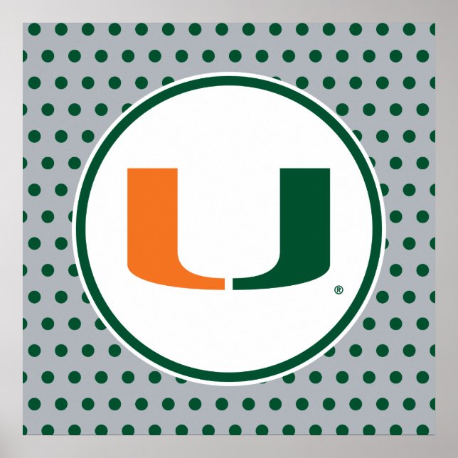 University of Miami U Poster (Front)