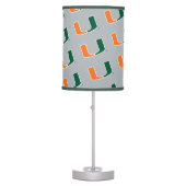 University of Miami U Table Lamp (Front)