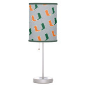 University of Miami U Table Lamp (Right)