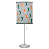 University of Miami U Table Lamp (Left)