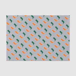 University of Miami U Tissue Paper