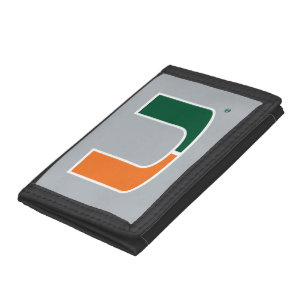 University of Miami U Trifold Wallet