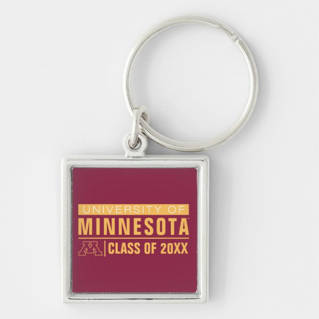 University of Minnesota Alumni Keychain (Front)