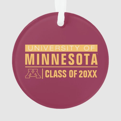 University of Minnesota Alumni Ornament