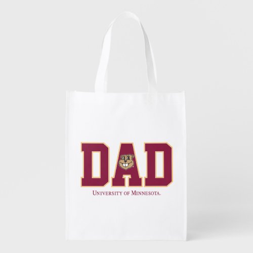 University of Minnesota Dad Reusable Grocery Bag