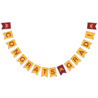 University of Minnesota Graduate Bunting Flags