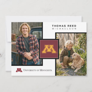 University of Minnesota Graduation Invitation