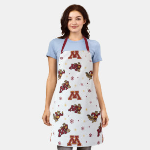 University of Minnesota Holiday Pattern Apron