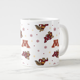 University of Minnesota Holiday Pattern Giant Coffee Mug