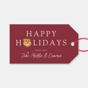 University of Minnesota Holiday Pattern Gift Tags