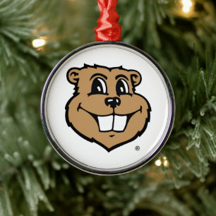 University of Minnesota Holiday Pattern Metal Ornament