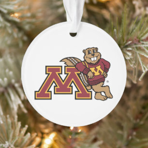University of Minnesota Holiday Pattern Ornament