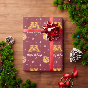 University of Minnesota Holiday Pattern Wrapping Paper