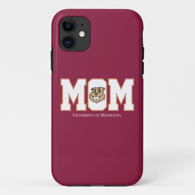 University of Minnesota Mom Case-Mate iPhone Case (Back)