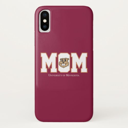 University of Minnesota Mom iPhone X Case