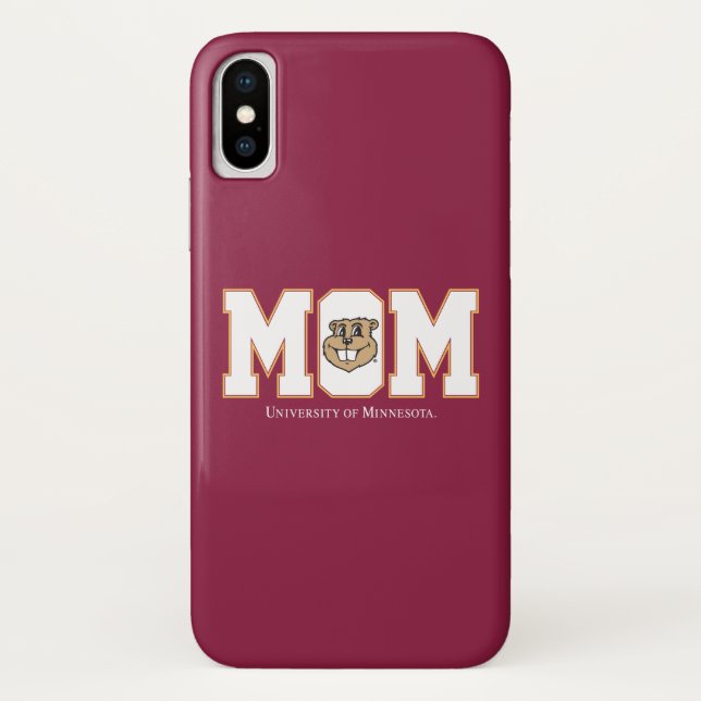 University of Minnesota Mom Case-Mate iPhone Case (Back)