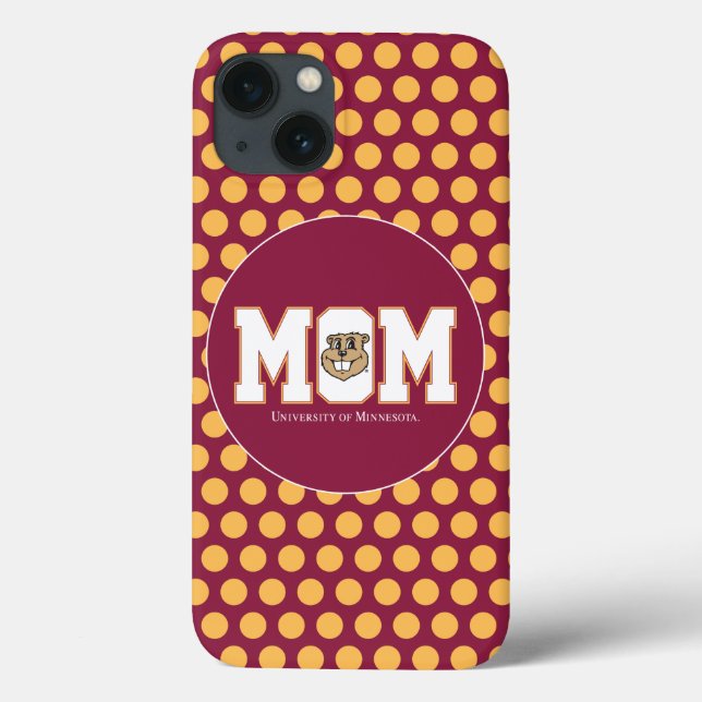 University of Minnesota Mom Case-Mate iPhone Case (Back)