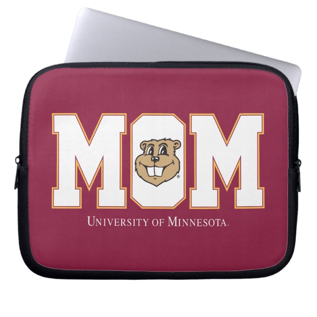 University of Minnesota Mom Laptop Sleeve (Front)