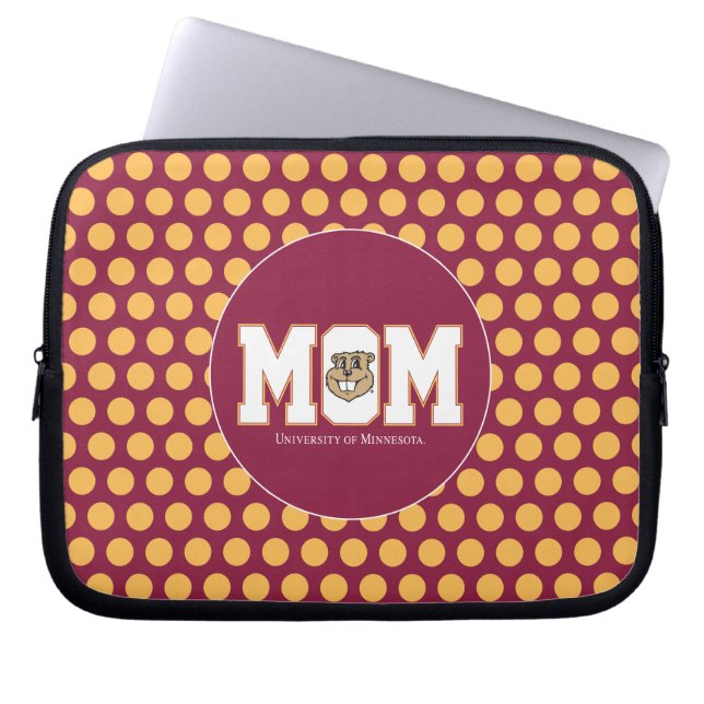 University of Minnesota Mom Laptop Sleeve (Front)