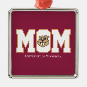 University of Minnesota Mom Metal Ornament