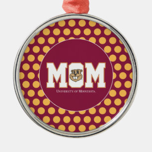 University of Minnesota Mom Metal Ornament