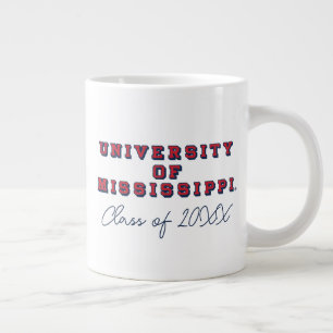 University of Mississippi Block Type Giant Coffee Mug