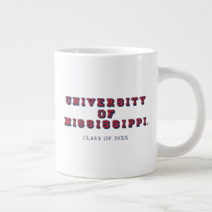 University of Mississippi Block Type Giant Coffee Mug