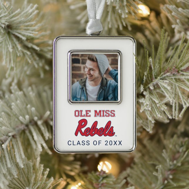 University of Mississippi | Ole Miss Rebels Christmas Ornament (Tree)