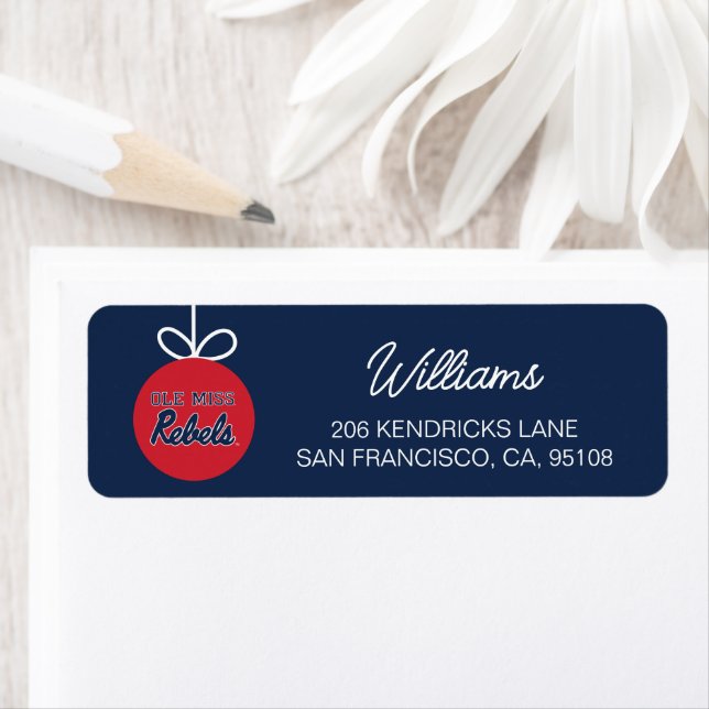 University of Mississippi | Ole Miss Rebels Label (Insitu)