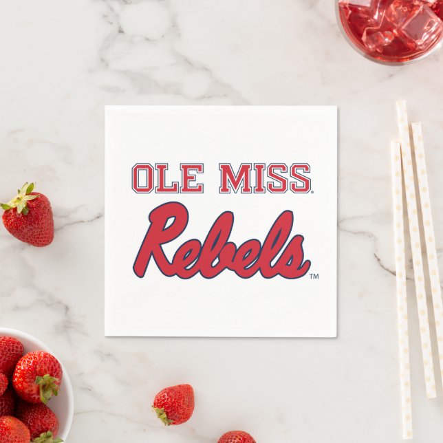 University of Mississippi | Ole Miss Rebels Napkins (Insitu)