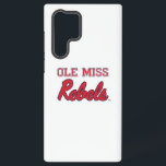 University of Mississippi | Ole Miss Rebels Samsung Galaxy S22 Ultra Case<br><div class="desc">Check out these University of Mississippi designs! Get all the latest Mississippi Rebels gear here. All of these Zazzle products are customizable with your class year,  name,  and club. These products make perfect gifts for the Ole Miss University student,  alumni,  family,  friend,  or fan in your life.</div>
