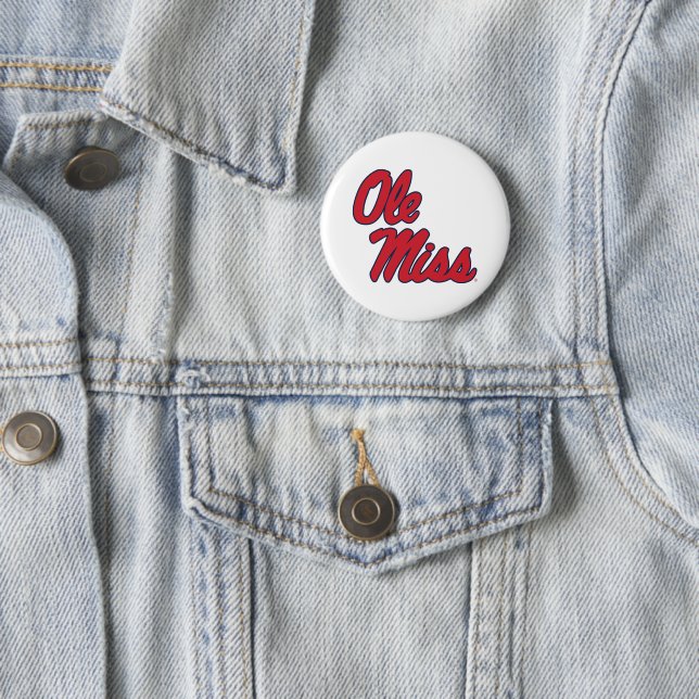 University of Mississippi | Ole Miss Script 2 Button (In Situ)