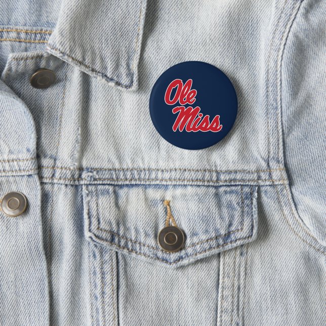 University of Mississippi | Ole Miss Script Button (In Situ)