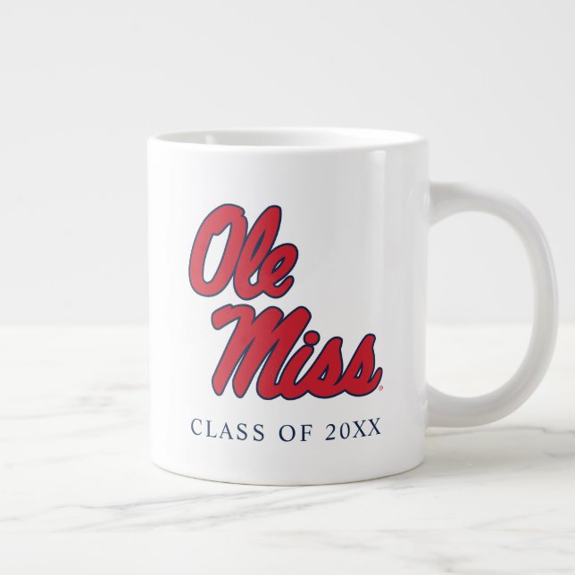 University of Mississippi | Ole Miss Script Giant Coffee Mug (Right)